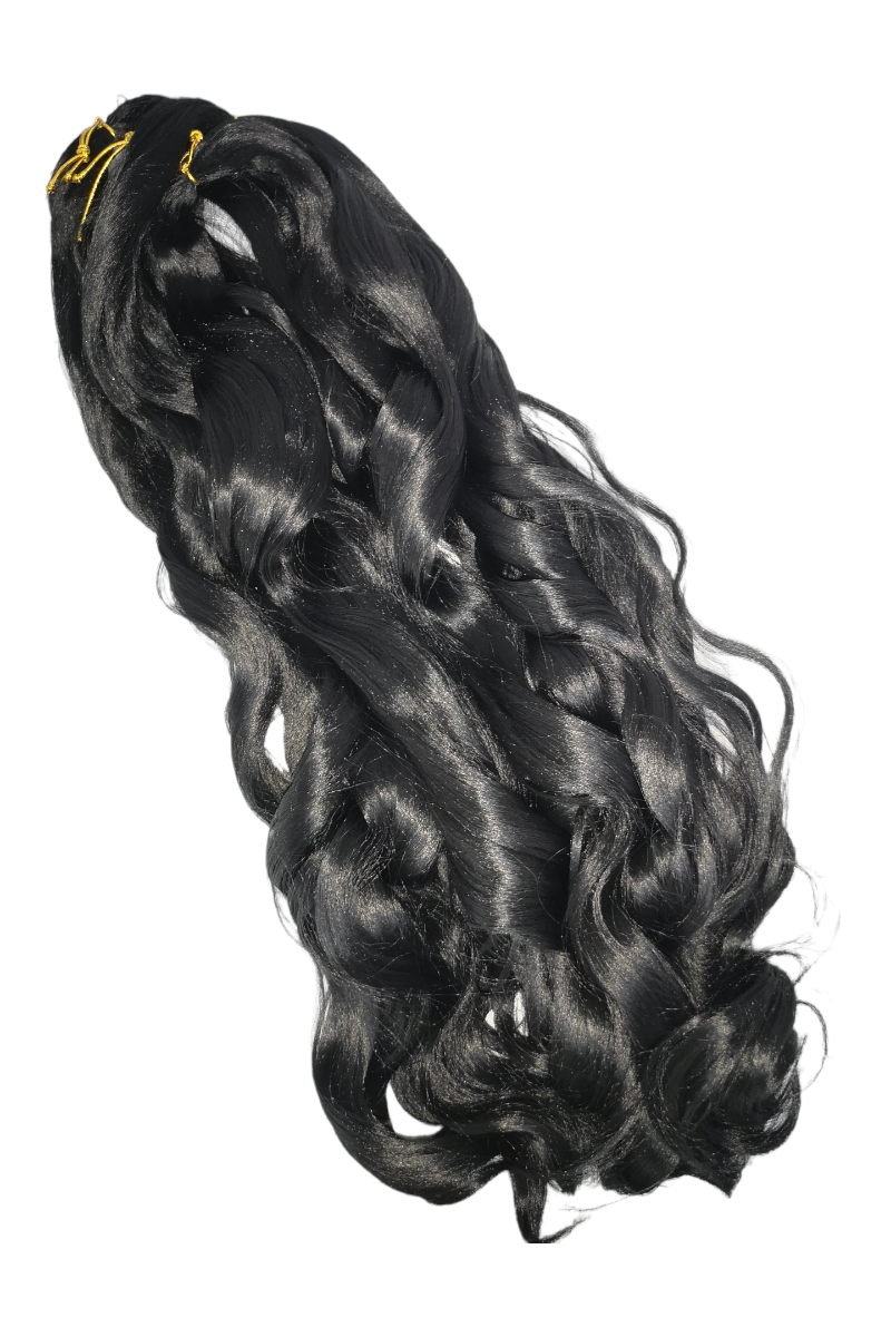 Besava French Curl Braiding Hair 1B