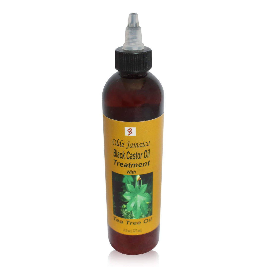 Jamaican Black Castor oil Treatment with Tea tree oil/ Rizinüsöl (277 ml)