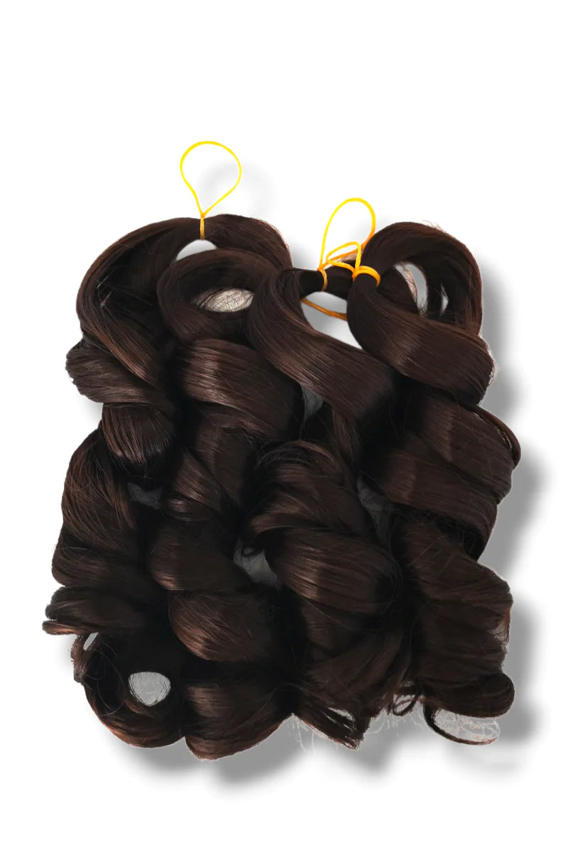 Besava Loose Curly Braids Short 1B