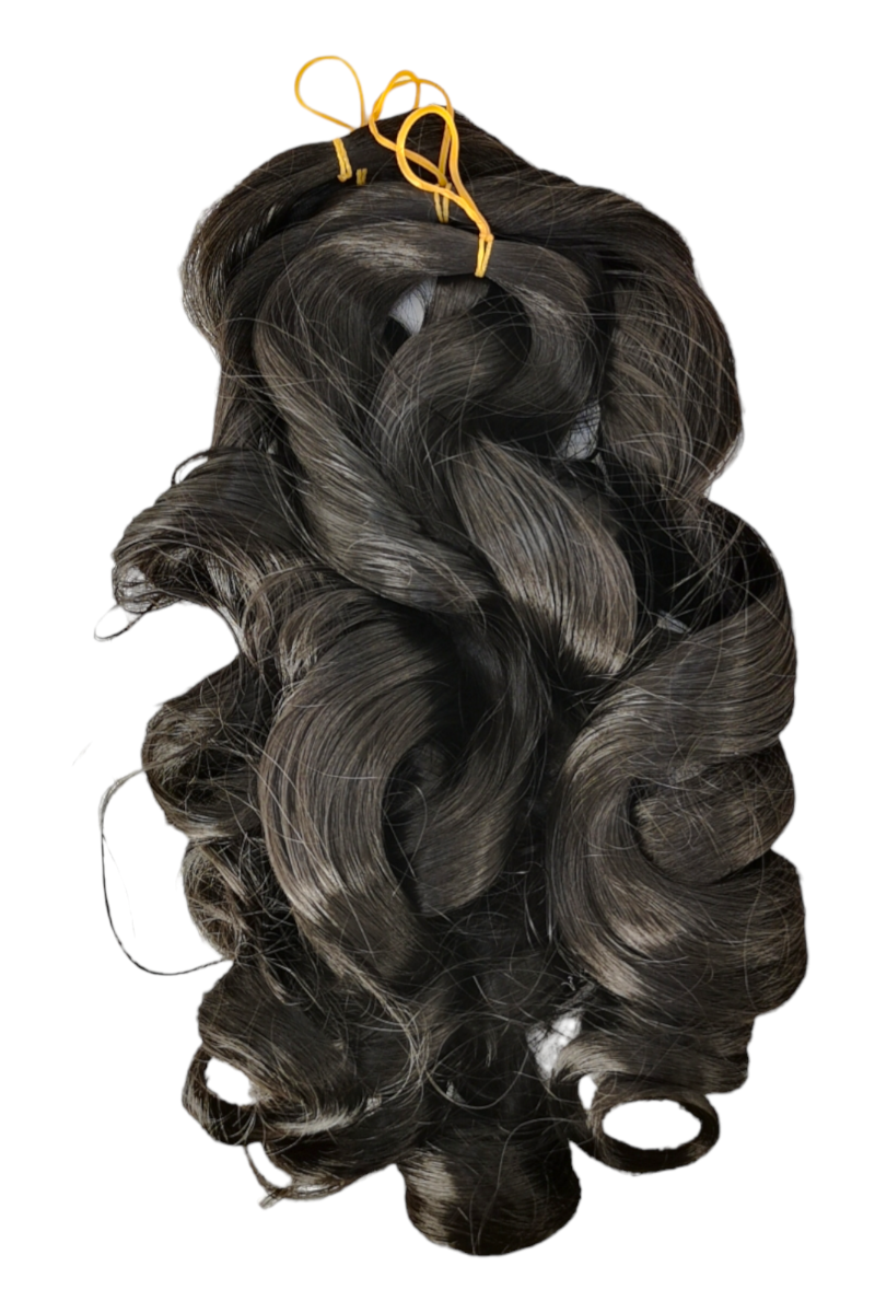 Besava Loose Curly Braids Short 1B