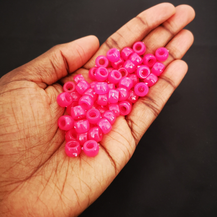 Haar/Braid Perlen Pink