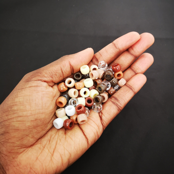 Haar/Braid Perlen Nude